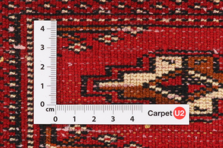Yomut - Boukhara Tapis Persan 103x110 - Image 3