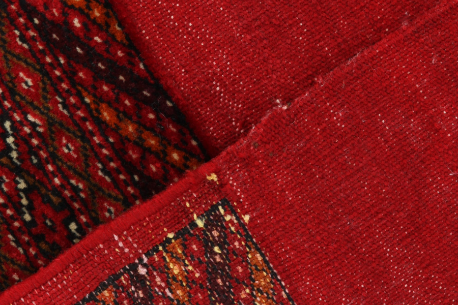 Yomut - Boukhara Tapis Persan 103x110 - Image 4