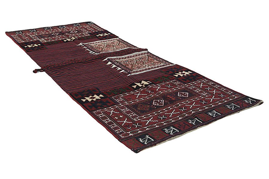Turkaman - Saddle Bag Tapis Persan 295x110 - Image 1