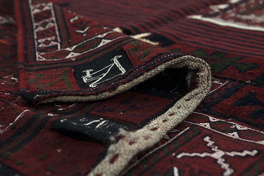 Turkaman - Saddle Bag Tapis Persan 295x110 - Image 3