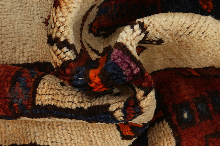 Gabbeh - Qashqai Tapis Persan 372x130 - Image 6