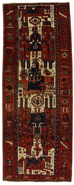 Bakhtiar - Qashqai Tapis Persan 388x147