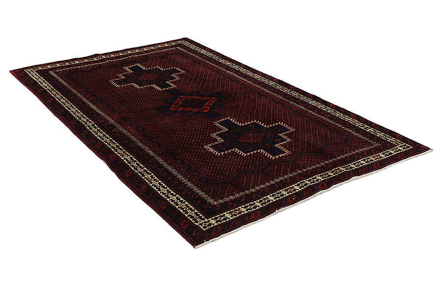 Afshar - Sirjan Tapis Persan 258x156 - Image 1