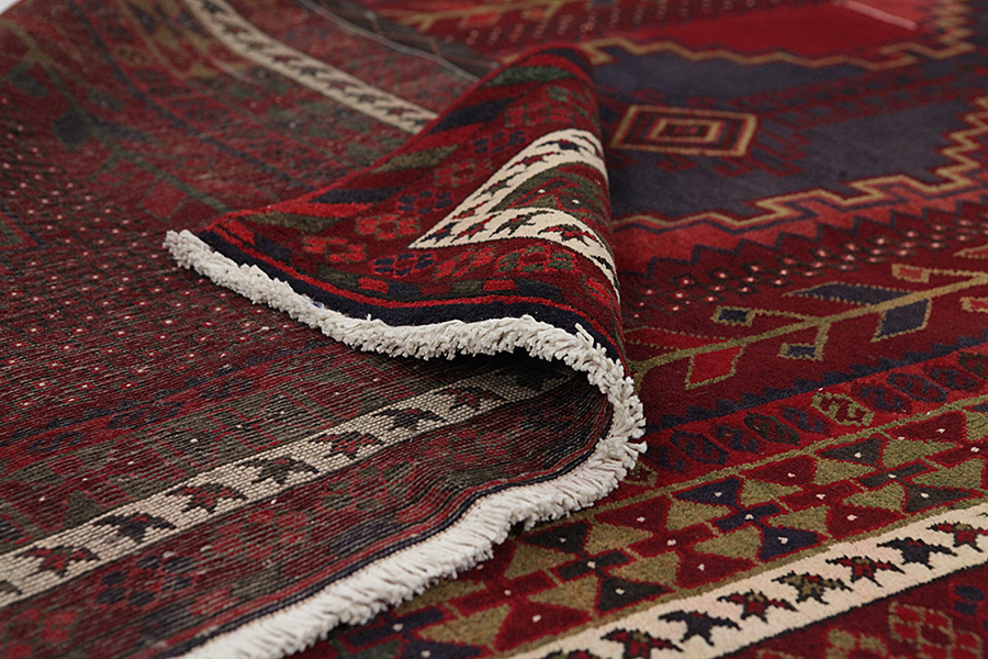 Afshar - Sirjan Tapis Persan 252x148 - Image 4
