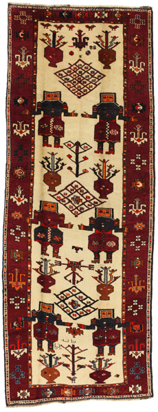 Bakhtiar - Qashqai Tapis Persan 403x148