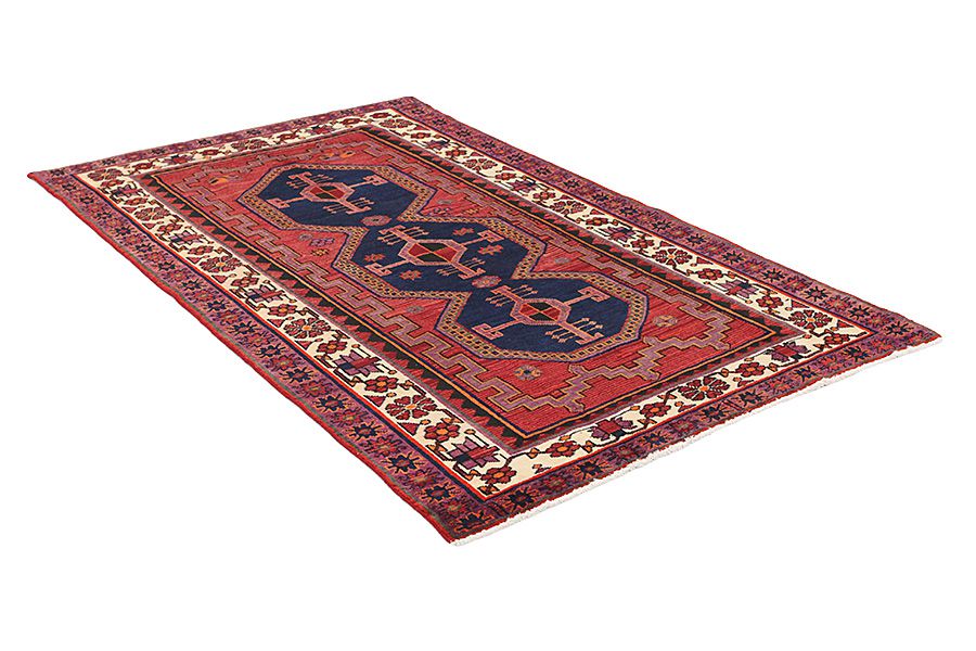 Afshar - Sirjan Tapis Persan 255x146 - Image 1