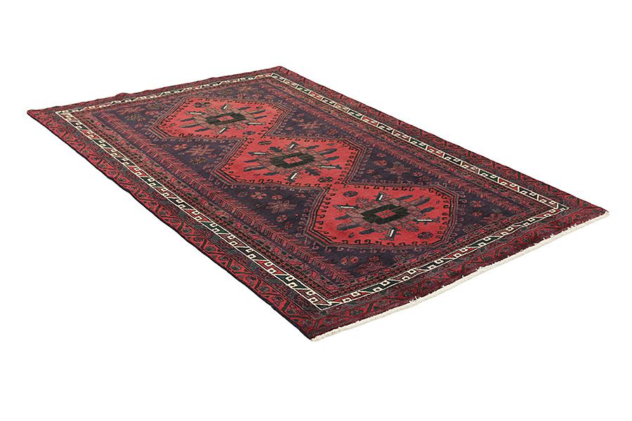 Afshar - Sirjan Tapis Persan 227x146 - Image 1