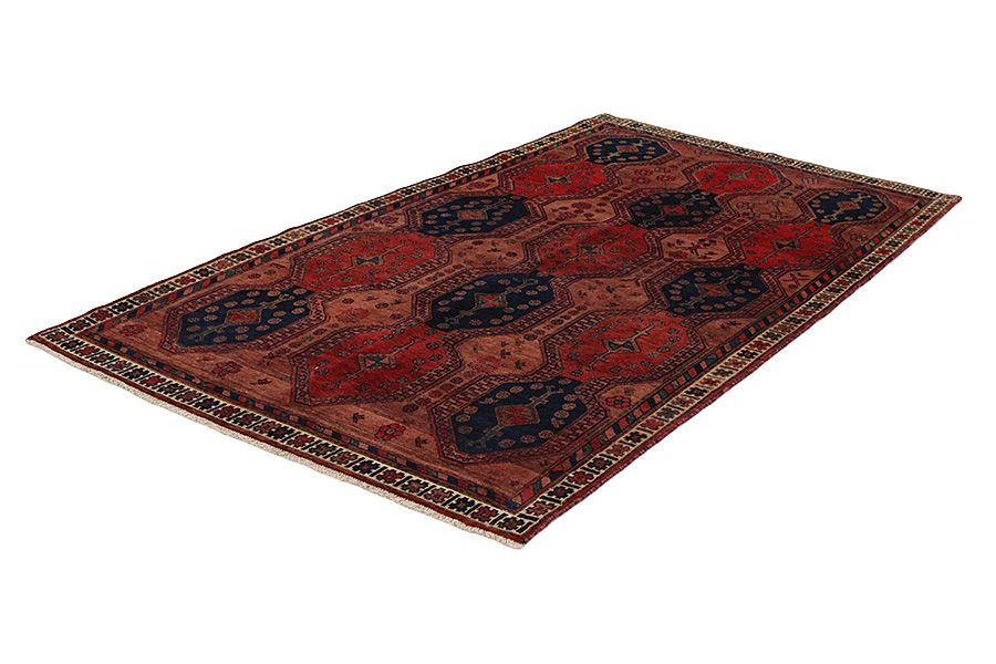 Afshar - Sirjan Tapis Persan 244x140 - Image 2