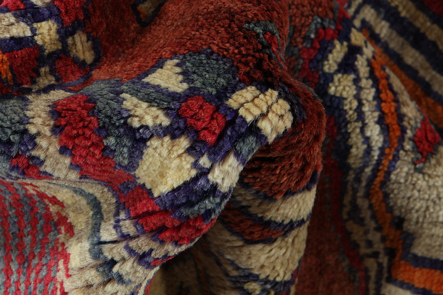 Lori - Gabbeh Tapis Persan 225x129 - Image 6