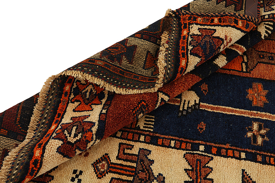 Bakhtiar - Qashqai Tapis Persan 351x140 - Image 3