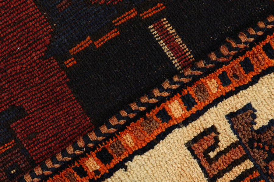 Bakhtiar - Qashqai Tapis Persan 351x140 - Image 6