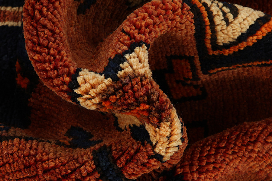 Bakhtiar - Qashqai Tapis Persan 351x140 - Image 7