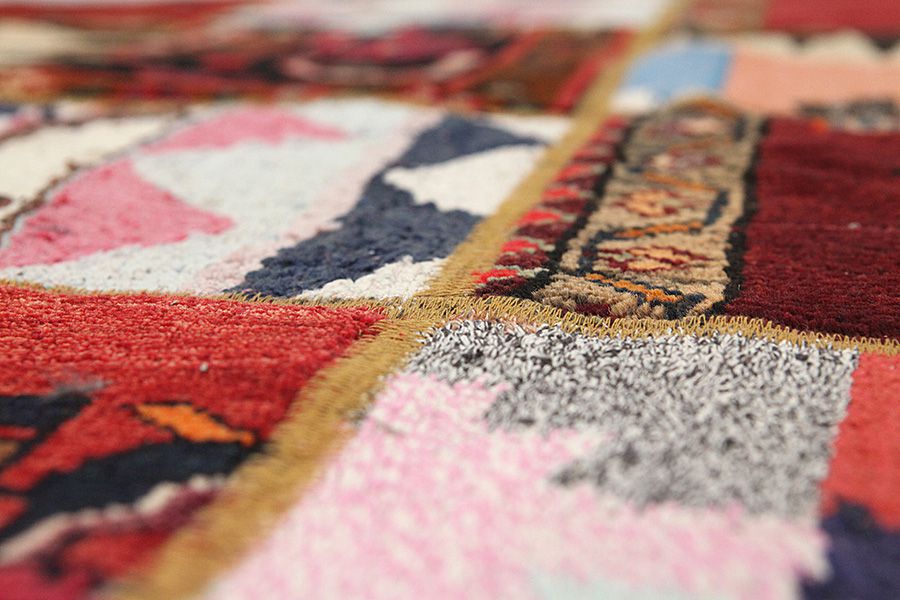Patchwork Tapis Persan 216x148 - Image 6