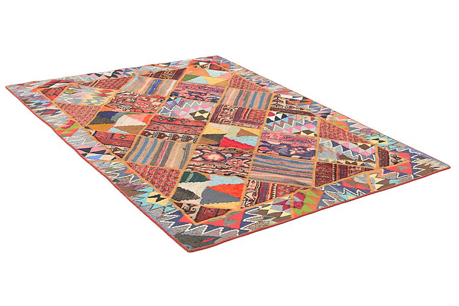 Patchwork Tapis Persan 205x157 - Image 1