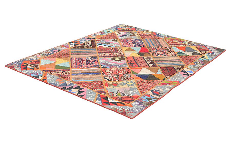 Patchwork Tapis Persan 205x157 - Image 2