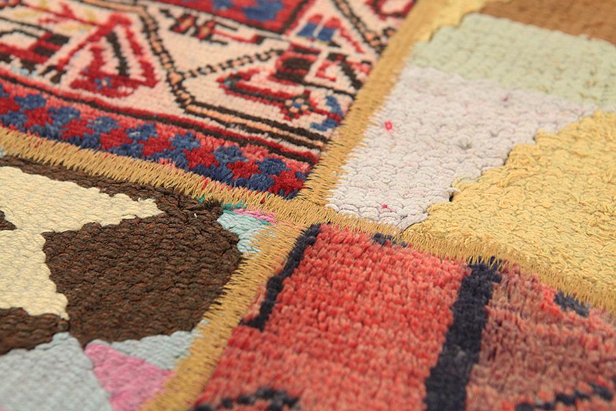 Patchwork Tapis Persan 205x157 - Image 7