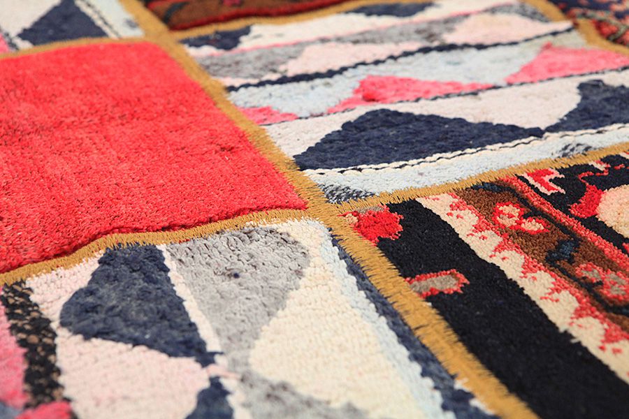 Patchwork Tapis Persan 212x152 - Image 6