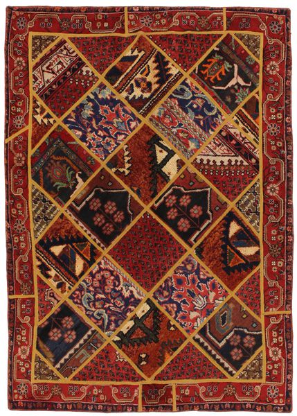 Patchwork Tapis Persan 205x145