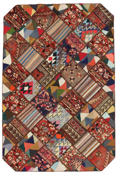 Patchwork Tapis Persan 253x171