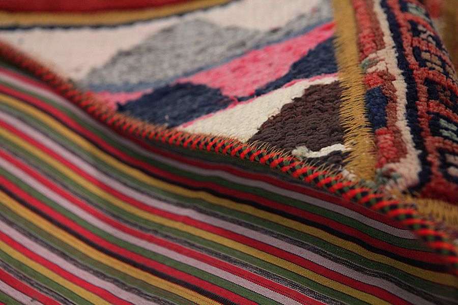 Patchwork Tapis Persan 216x148 - Image 4