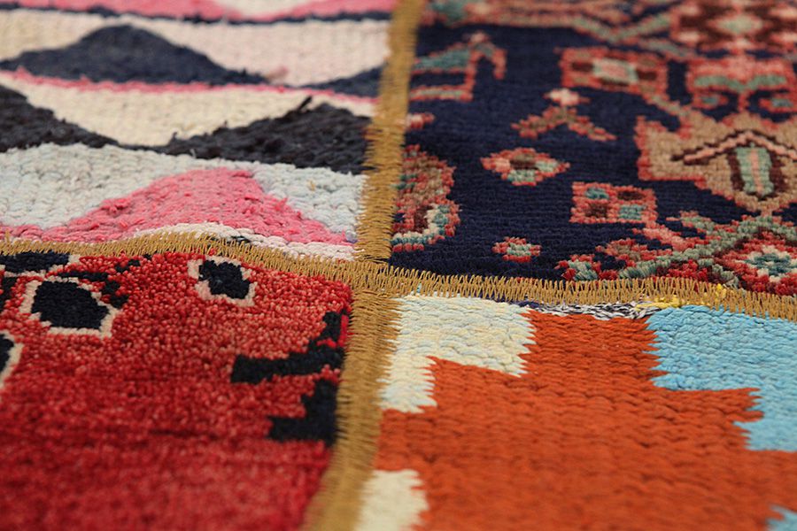 Patchwork Tapis Persan 216x148 - Image 7