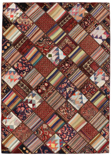 Patchwork Tapis Persan 300x214