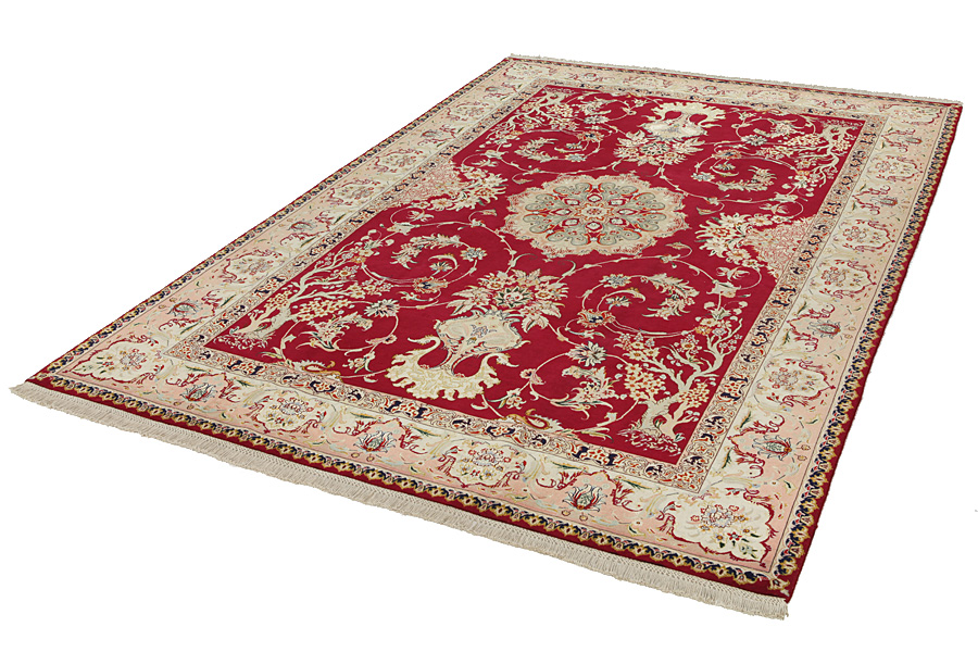 Tabriz Tapis Persan 298x198 - Image 2