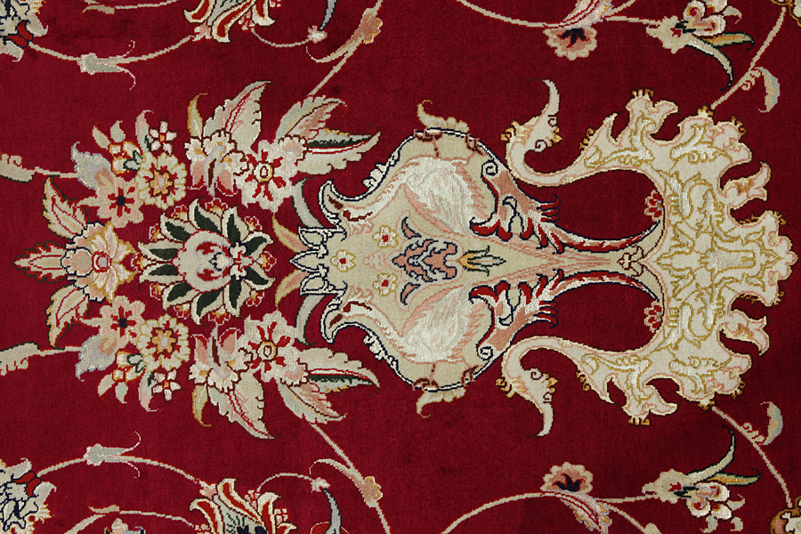 Tabriz Tapis Persan 298x198 - Image 7