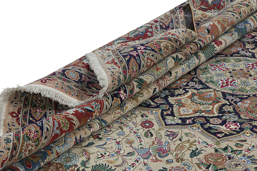Tabriz Tapis Persan 403x298 - Image 18