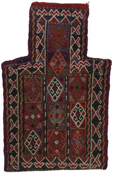 Qashqai - Saddle Bag Tapis Persan 53x33