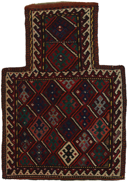 Qashqai - Saddle Bag Tapis Persan 54x37