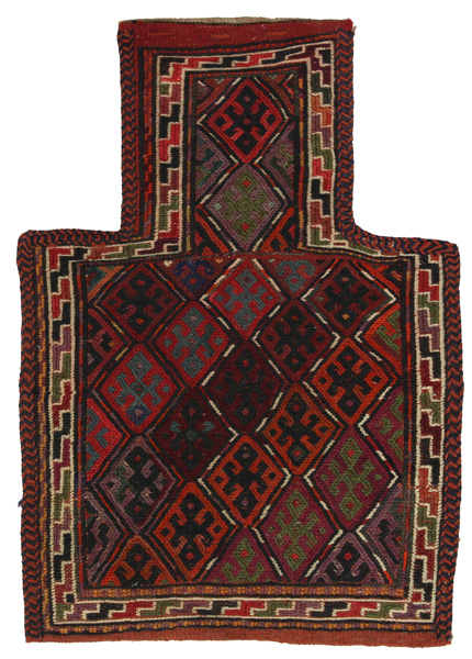 Qashqai - Saddle Bag Tapis Persan 50x35