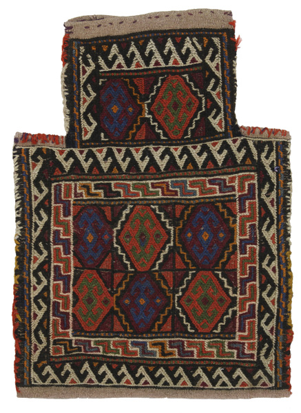 Qashqai - Saddle Bag Tapis Persan 48x35