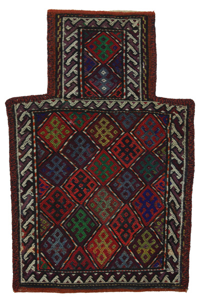 Qashqai - Saddle Bag Tapis Persan 53x35