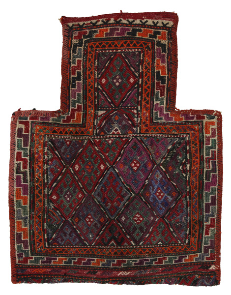 Qashqai - Saddle Bag Tapis Persan 50x44