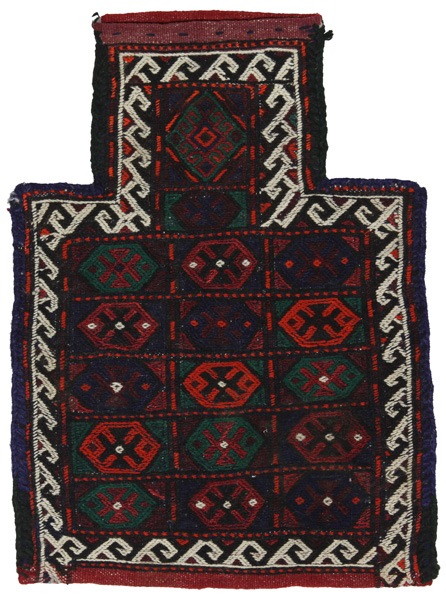 Qashqai - Saddle Bag Tapis Persan 48x35