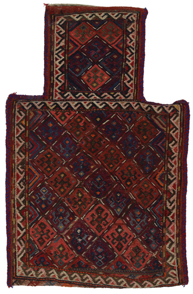 Qashqai - Saddle Bag Tapis Persan 60x38