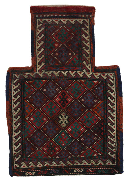 Qashqai - Saddle Bag Tapis Persan 59x40
