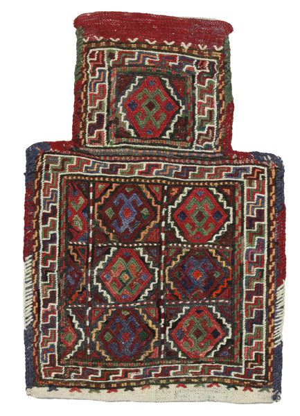 Qashqai - Saddle Bag Tapis Persan 48x32