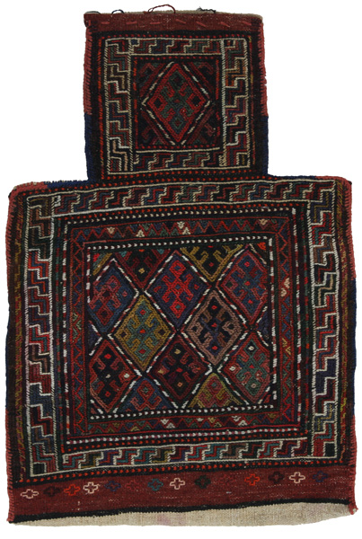 Qashqai - Saddle Bag Tapis Persan 58x39