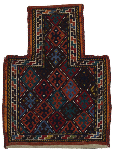 Qashqai - Saddle Bag Tapis Persan 47x35