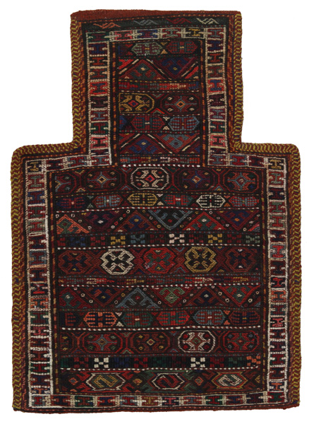 Qashqai - Saddle Bag Tapis Persan 51x37