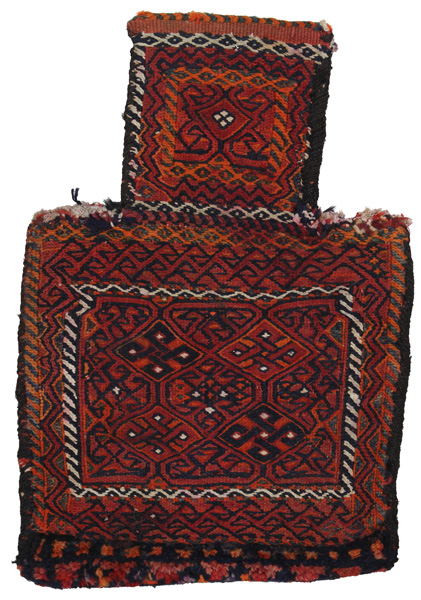 Bakhtiar - Saddle Bag Tapis Persan 53x35