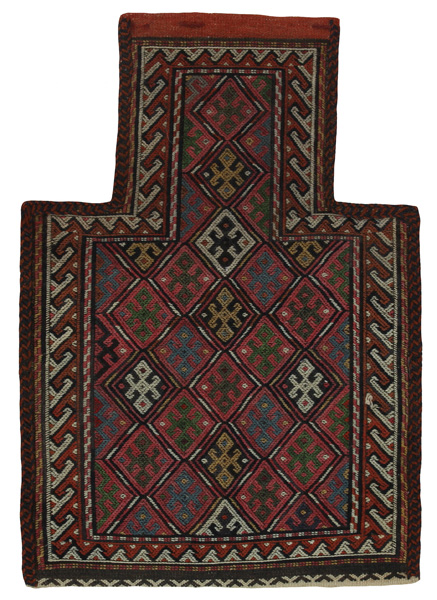 Qashqai - Saddle Bag Tapis Persan 51x35