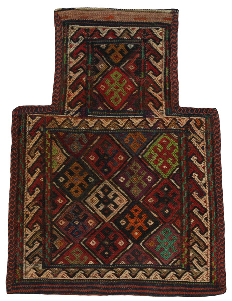 Qashqai - Saddle Bag Tapis Persan 49x36