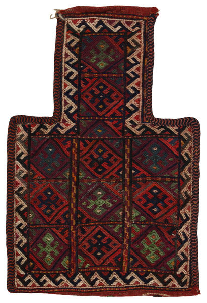 Qashqai - Saddle Bag Tapis Persan 50x33