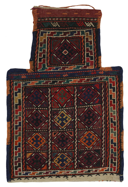 Qashqai - Saddle Bag Tapis Persan 50x38