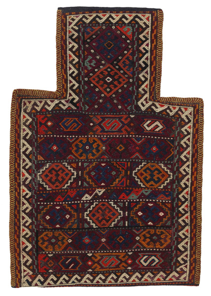 Qashqai - Saddle Bag Tapis Persan 54x38