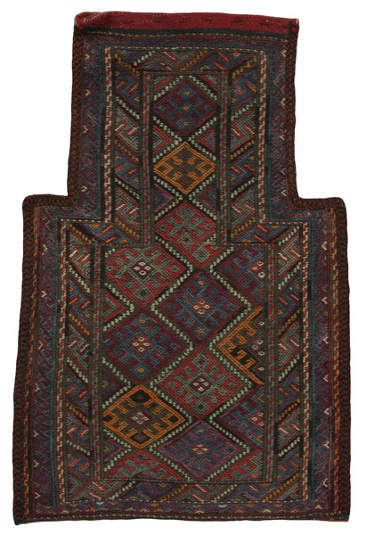 Qashqai - Saddle Bag Tapis Persan 59x38