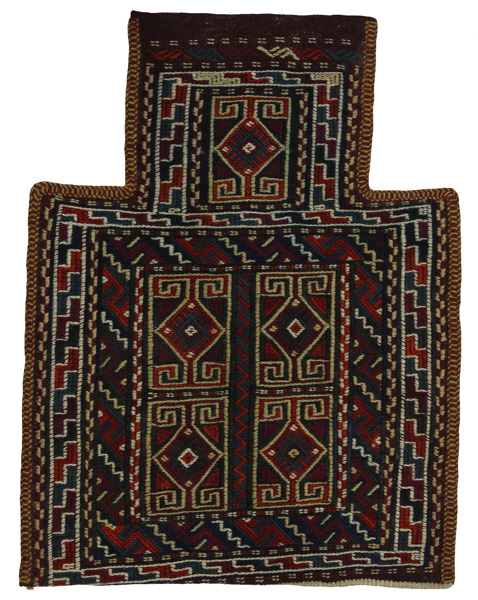 Qashqai - Saddle Bag Tapis Persan 48x37